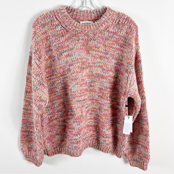 Velvet by Graham & Spencer Sweaters - Velvet by Graham & Spencer Trix Alpaca Wool Blend Sweater Size Medium NWT Multi